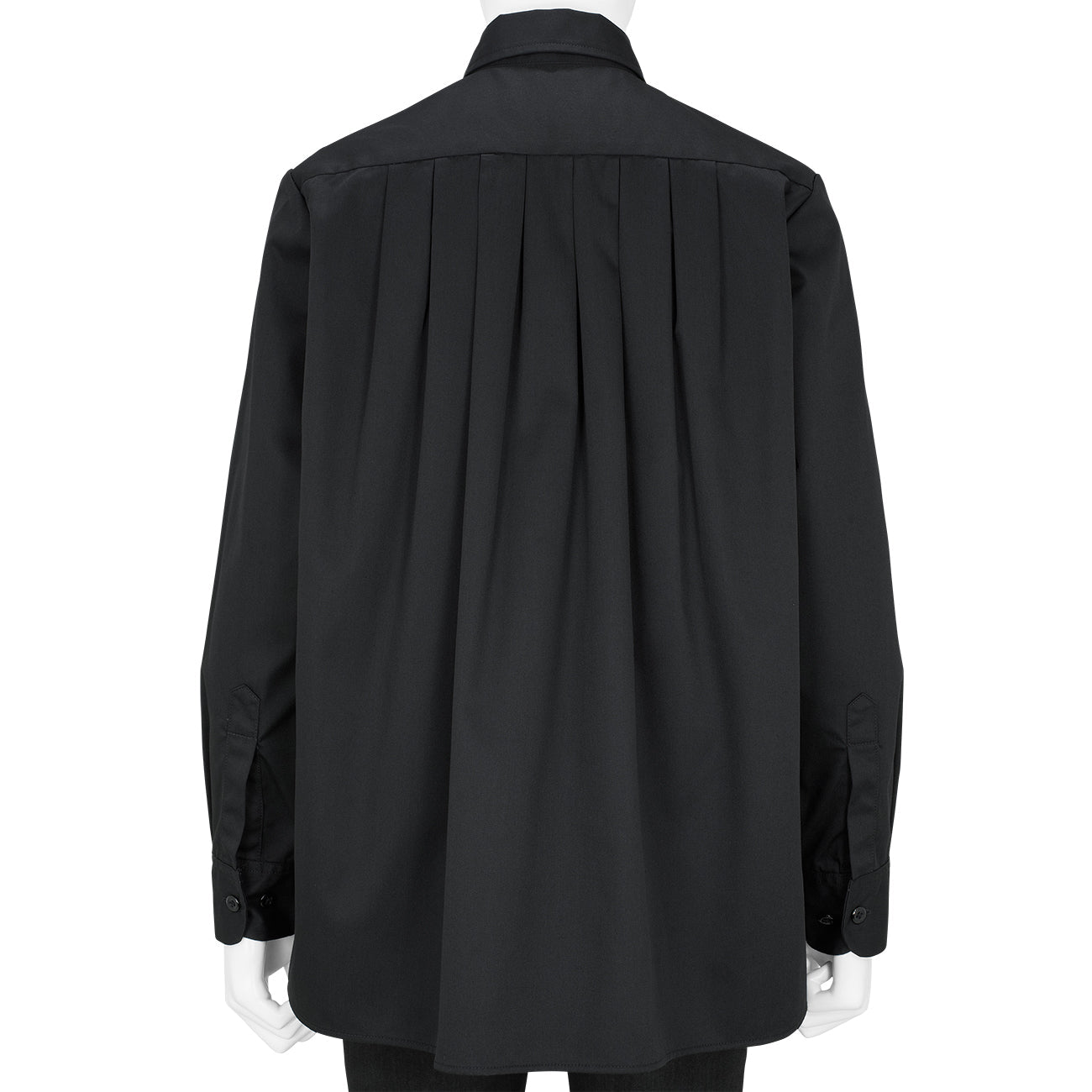 DICKIES COLLABORATION PLEATED WORK SHIRT BLACK