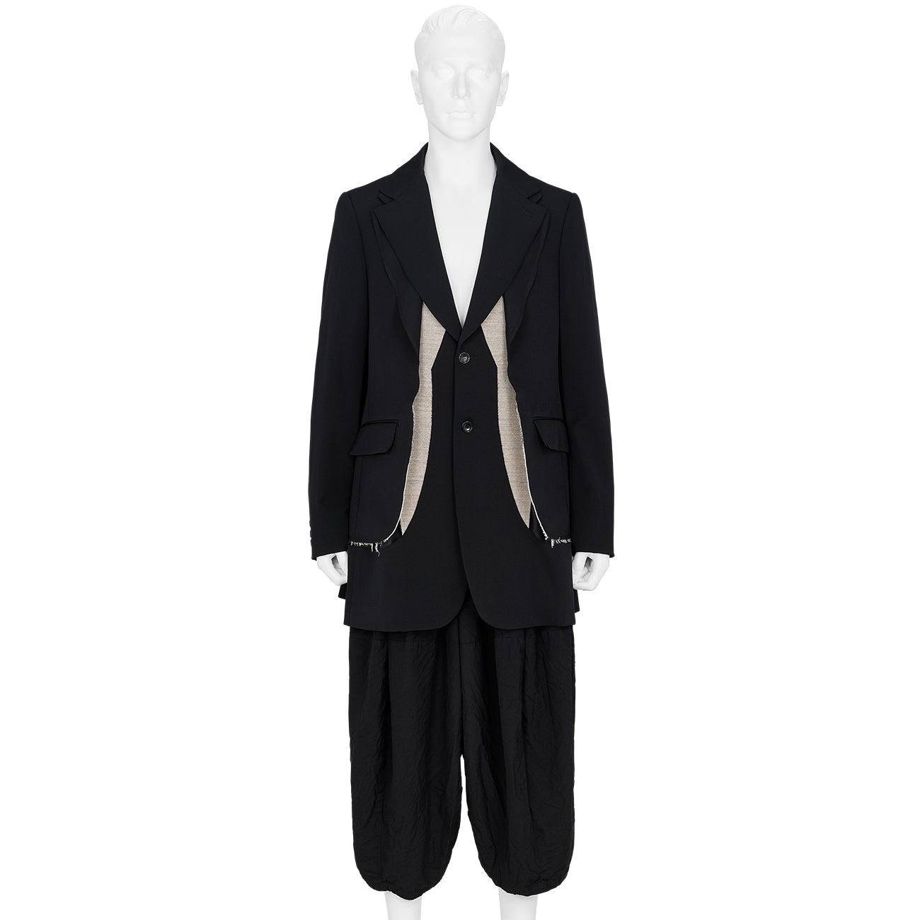 CUT LAYER JACKET BLACK