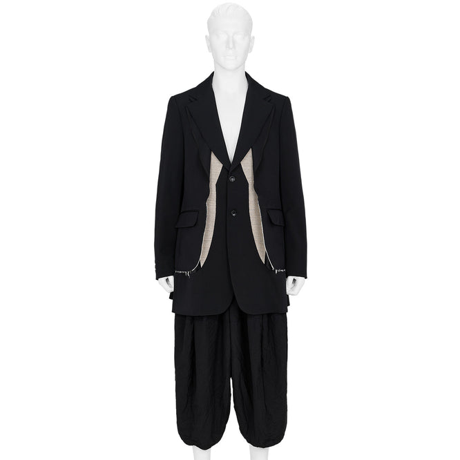 CUT LAYER JACKET BLACK