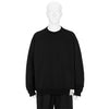 BREWED PROTEIN™ BLEND COTTON YOKE SWEAT BLACK