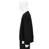 BREWED PROTEIN™ BLEND COTTON YOKE SWEAT BLACK