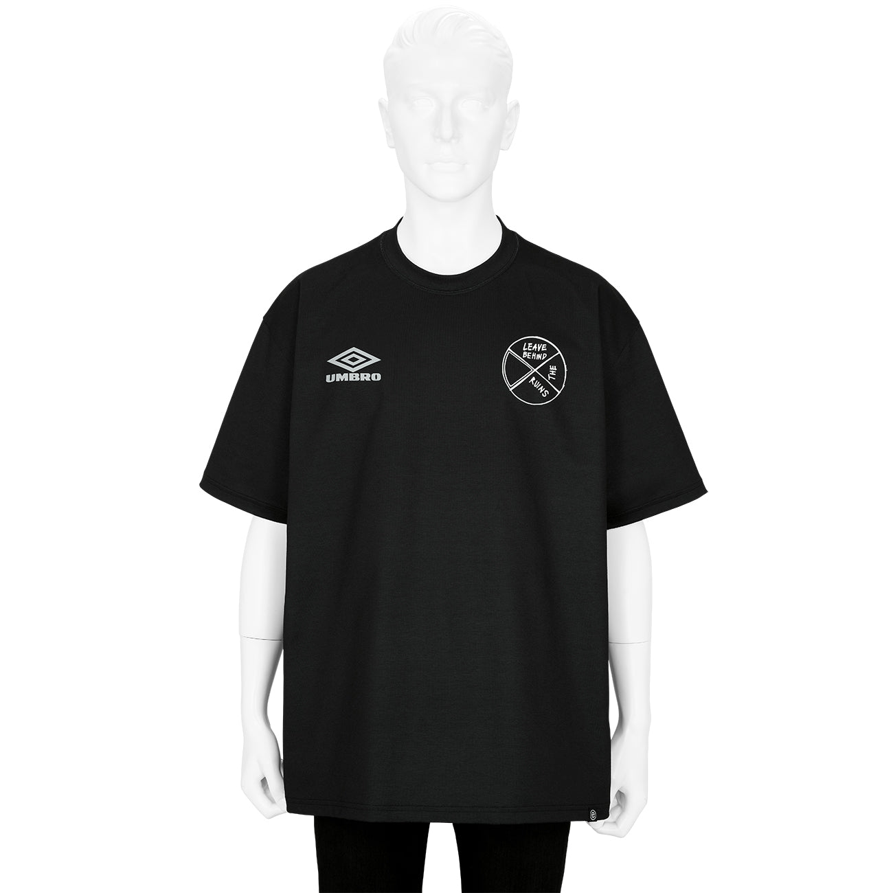 UMBRO×ELIMINATOR (Peter de Potter) Tシャツ THE PROOF T-SHIRT [ Peter De Potter ] BLACK - UMBRO×ELIMINATOR