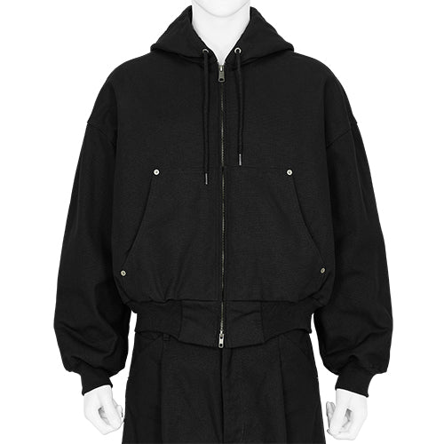 RED LABEL DEFORMED ACTIVE JACKET BLACK