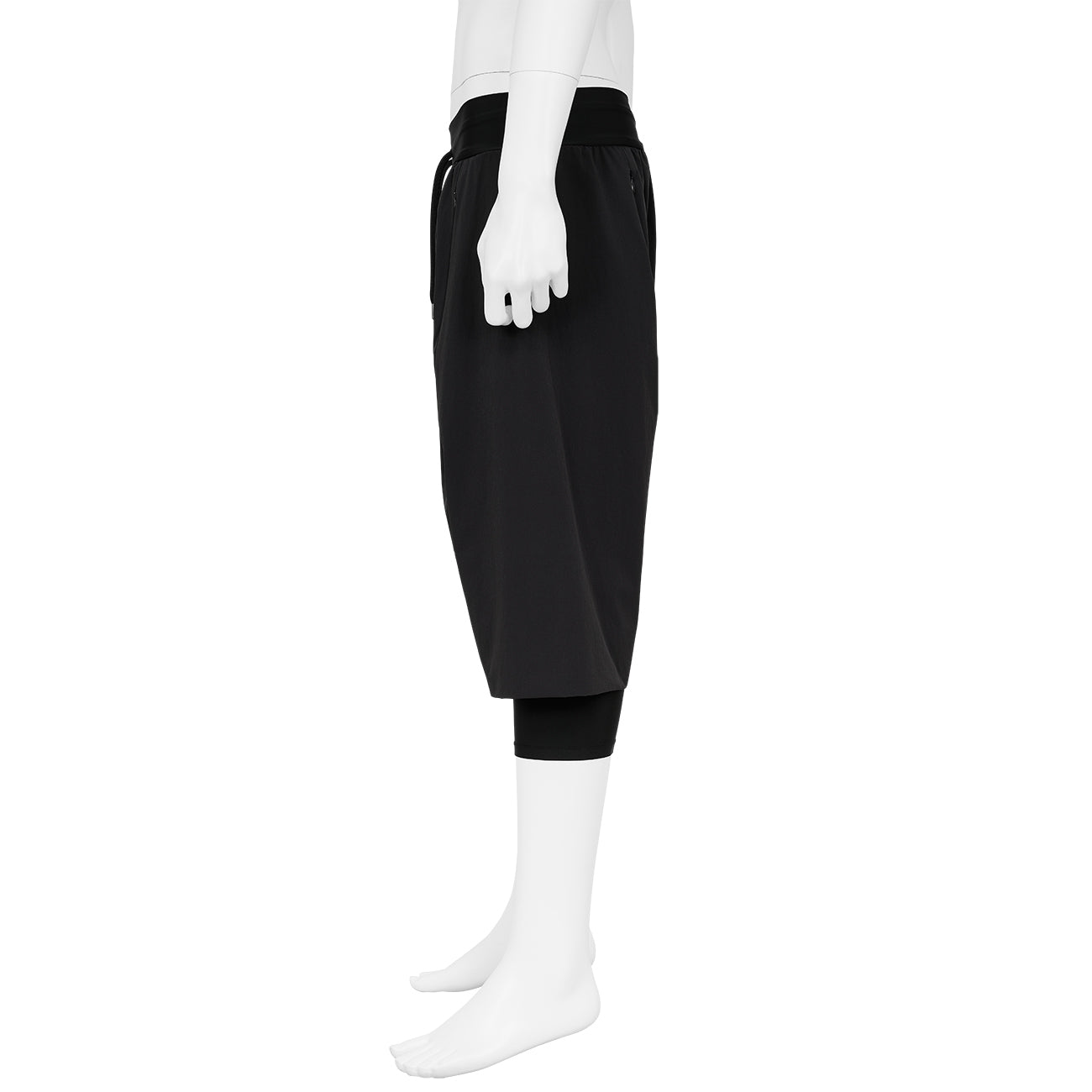LAYER SHALWAR PANTS BLACK