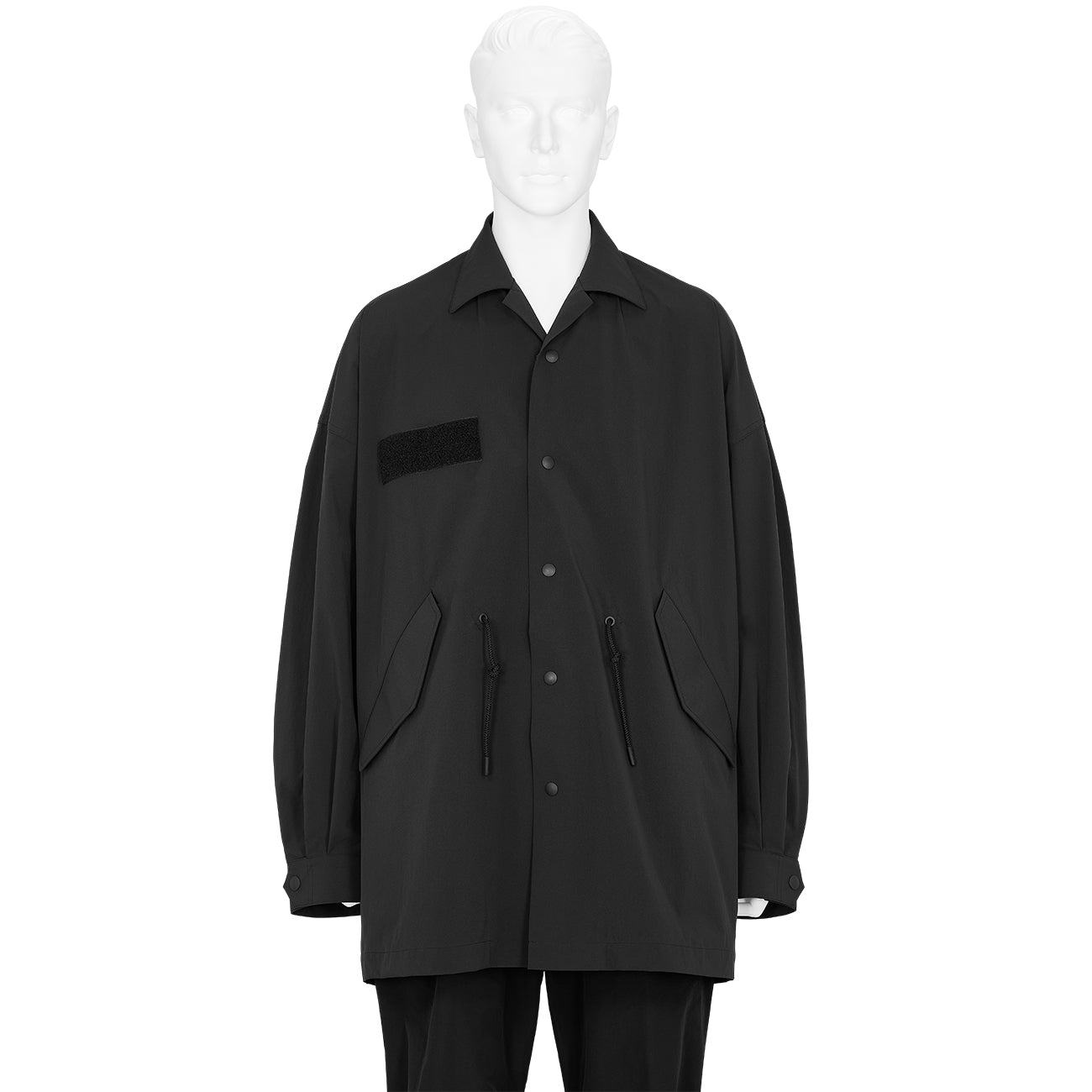 M-51 NYLON SHIRT JACKET BLACK