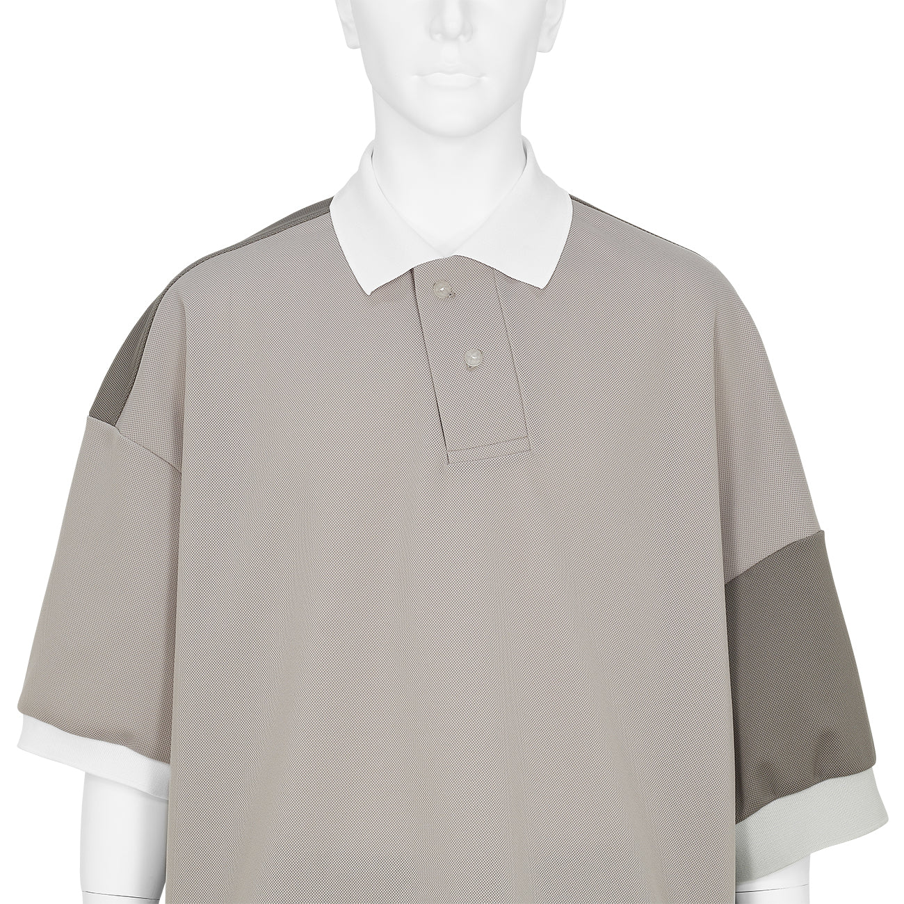 RED LABEL GRAFFITI POLO GRAY MIX