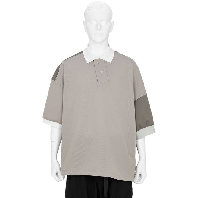 RED LABEL GRAFFITI POLO GRAY MIX