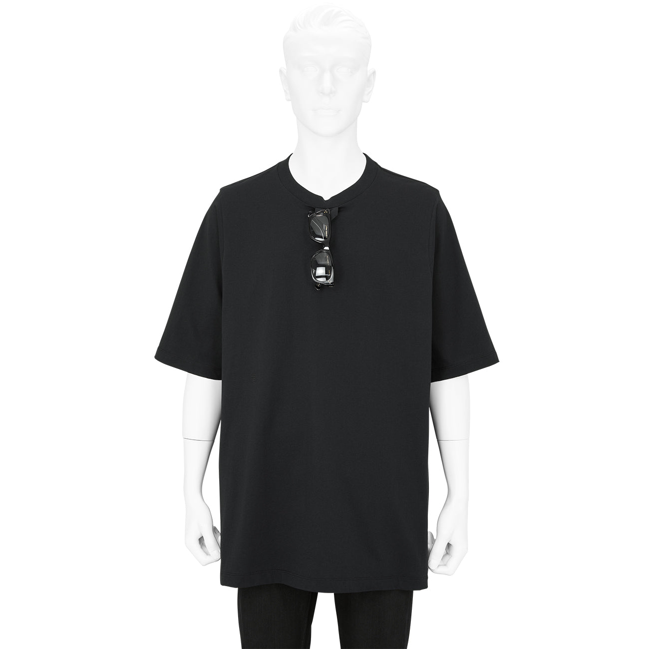 TAPED T-SHIRT BLACK