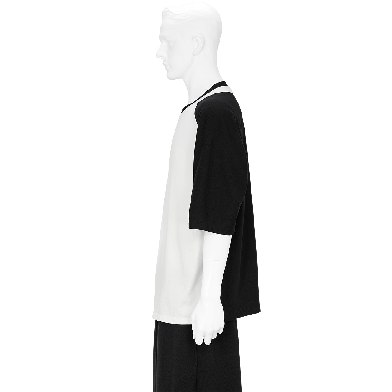 KINETIC TEE WHITE×BLACK