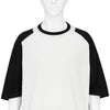 KINETIC TEE WHITE×BLACK