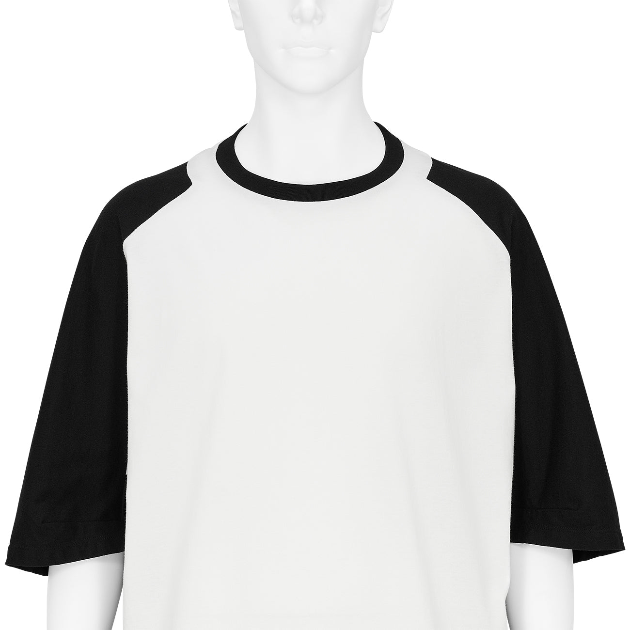 KINETIC TEE WHITE×BLACK
