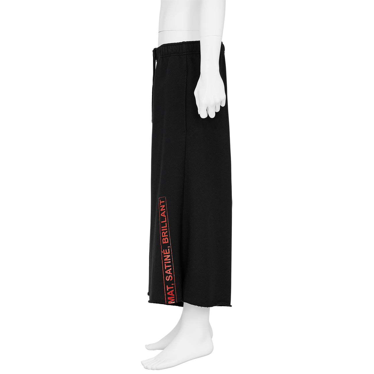 SWEAT LONG SHORTS BLACK