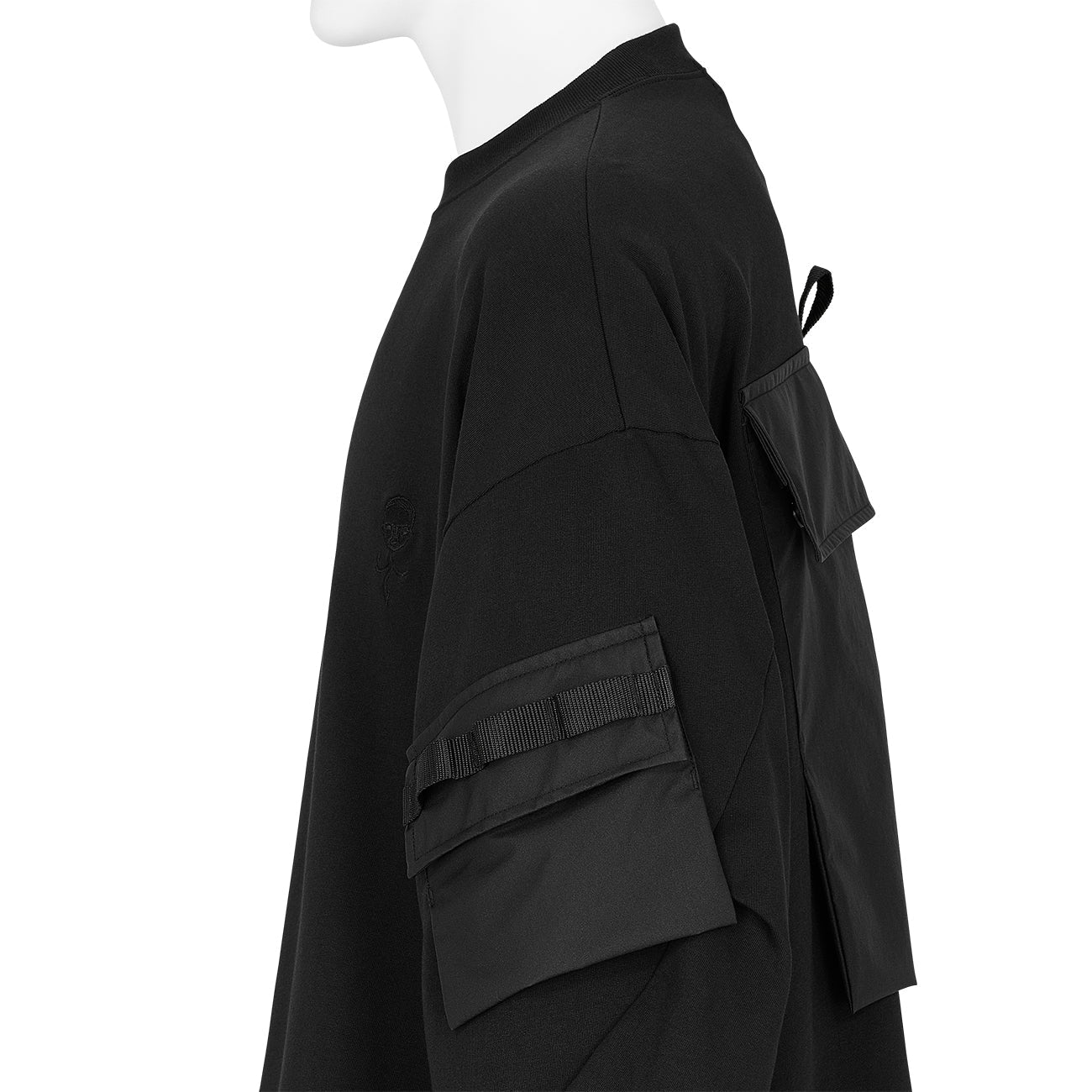 GORE-TEX POCKET L/S TEE BLACK