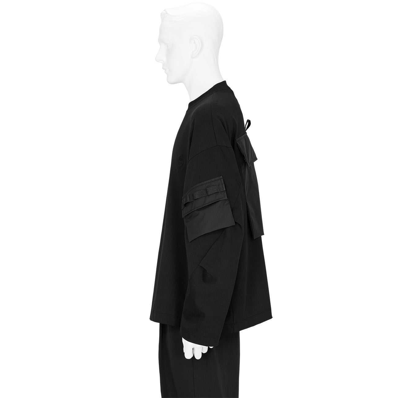 GORE-TEX POCKET L/S TEE BLACK