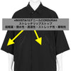 WIDE SHIRT JACKET BLACK