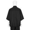 WIDE SHIRT JACKET BLACK