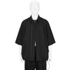 WIDE SHIRT JACKET BLACK