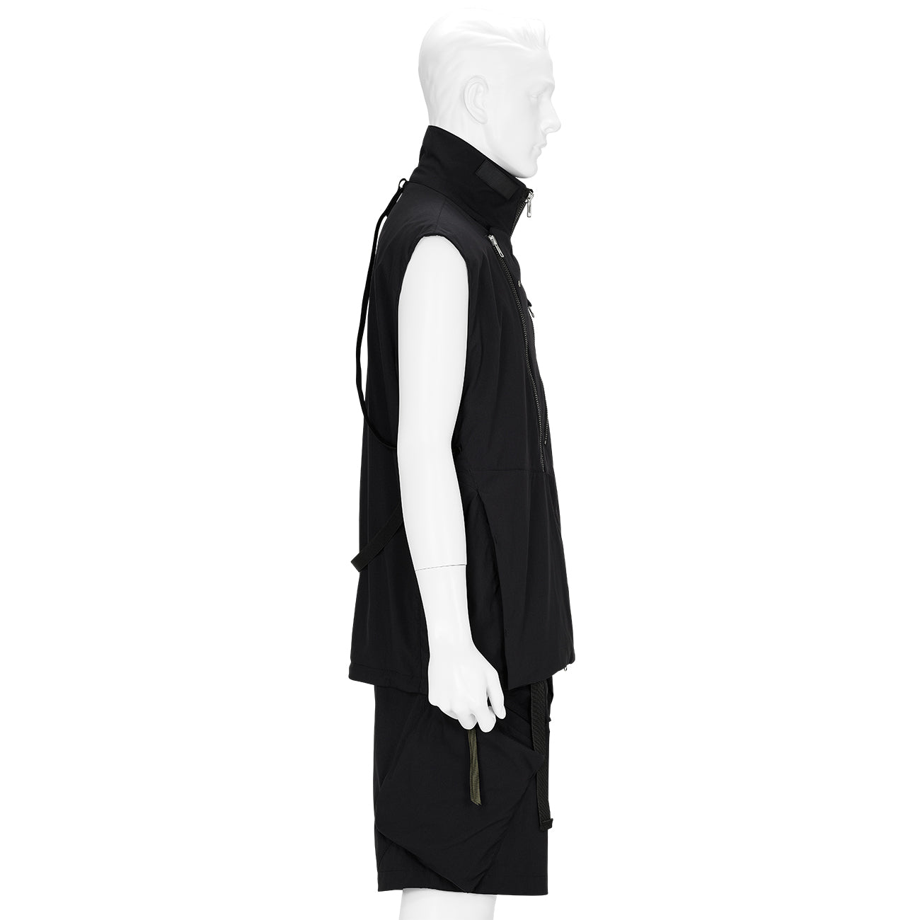 V68-M NYLON STRETCH RIDER VEST BLACK