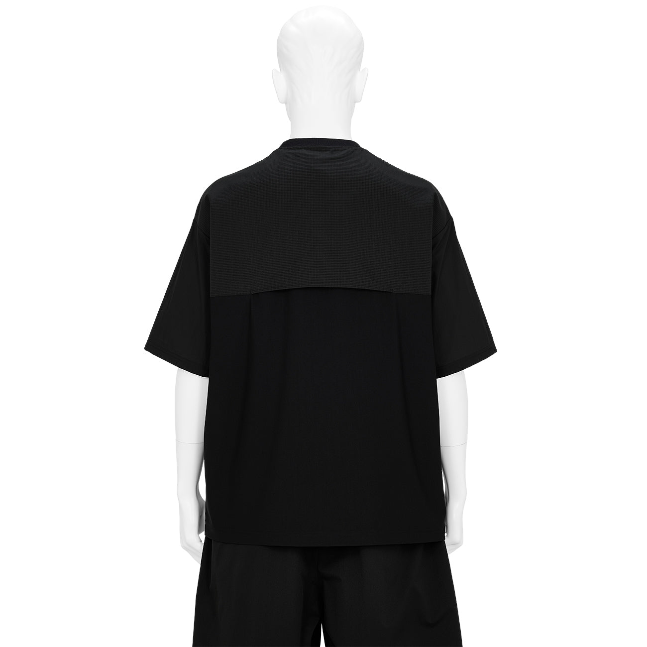 CHEST FLAP POCKET T-SHIRT BLACK