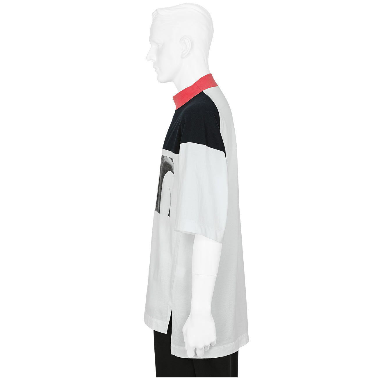 Eikoh Hosoe PRINT HI NECK T-SHIRT WHITE