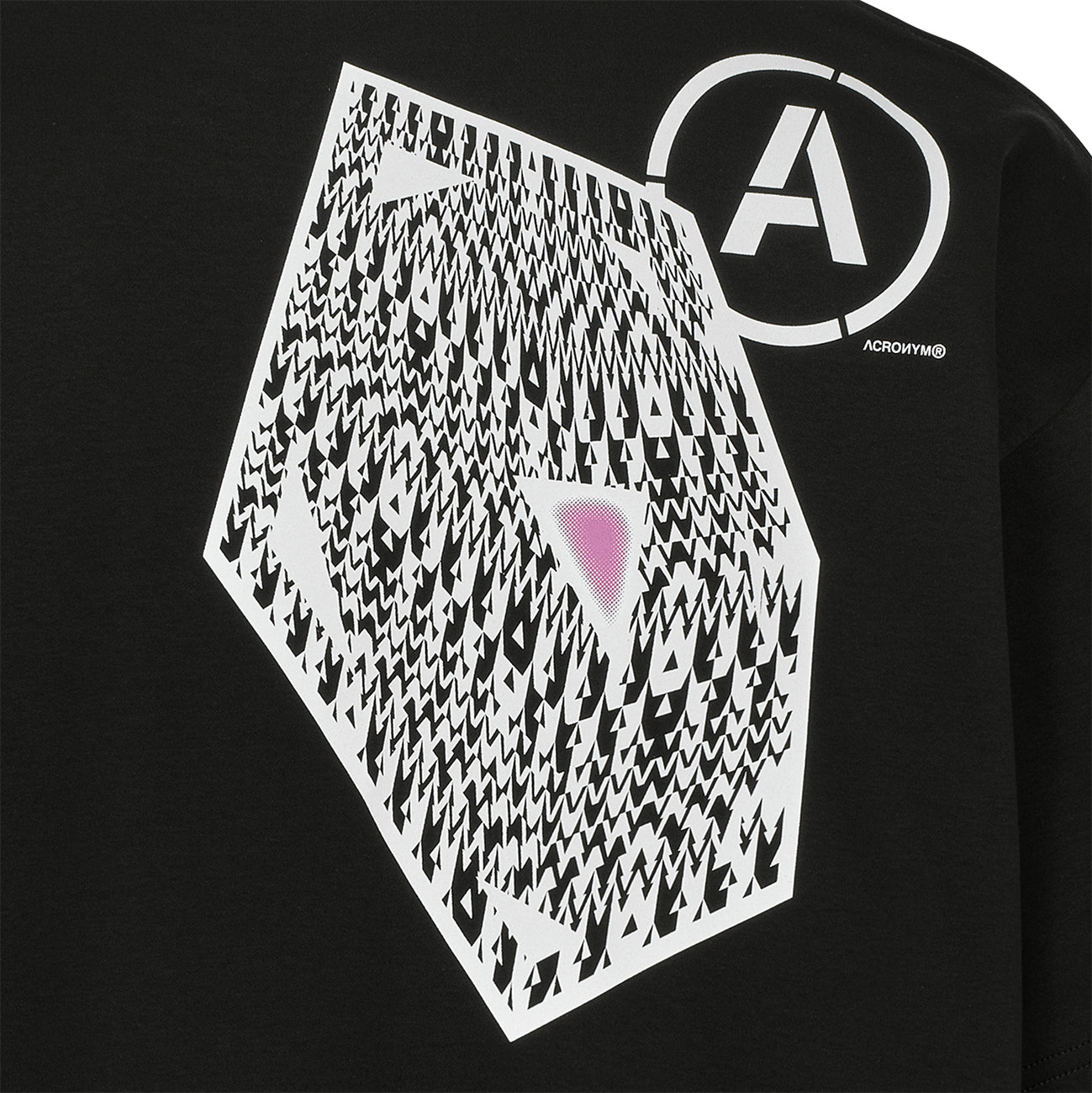 S24-PR-B SHORT SLEEVE T-SHIRT [A] BLACK - ACRONYM