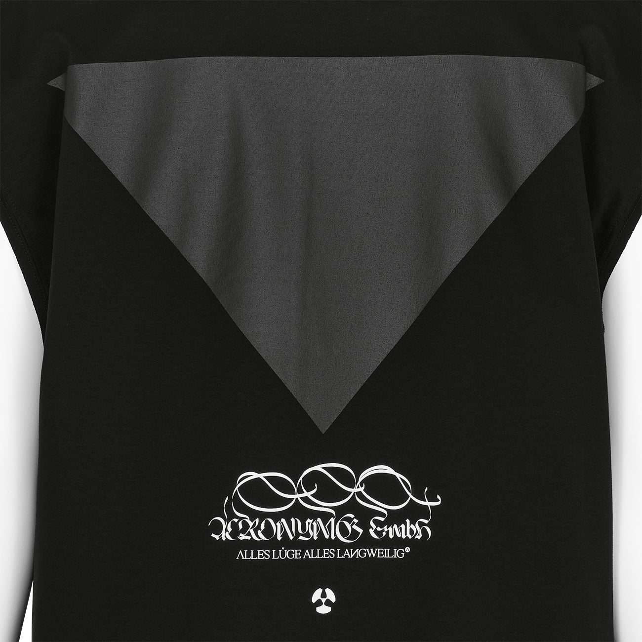 ACRONYM S25-PR-A Mサイズ ACRONYM / MERCERIZED SLEEVELESS T-SHIRTS [LOOSE FIT] (S25-PR-B)