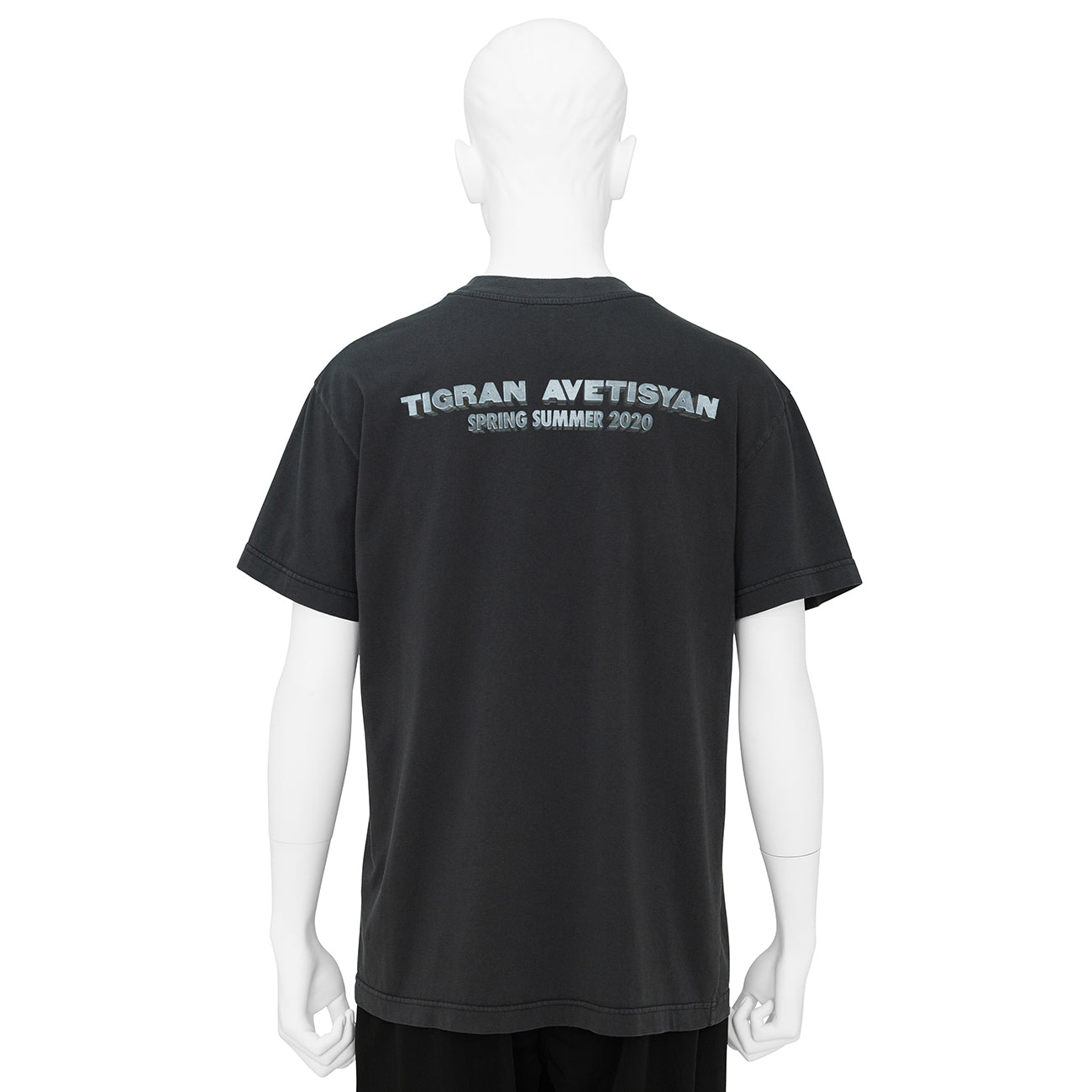 BASIC TEE [ YOU ARE NOT ALONE ] BLACK