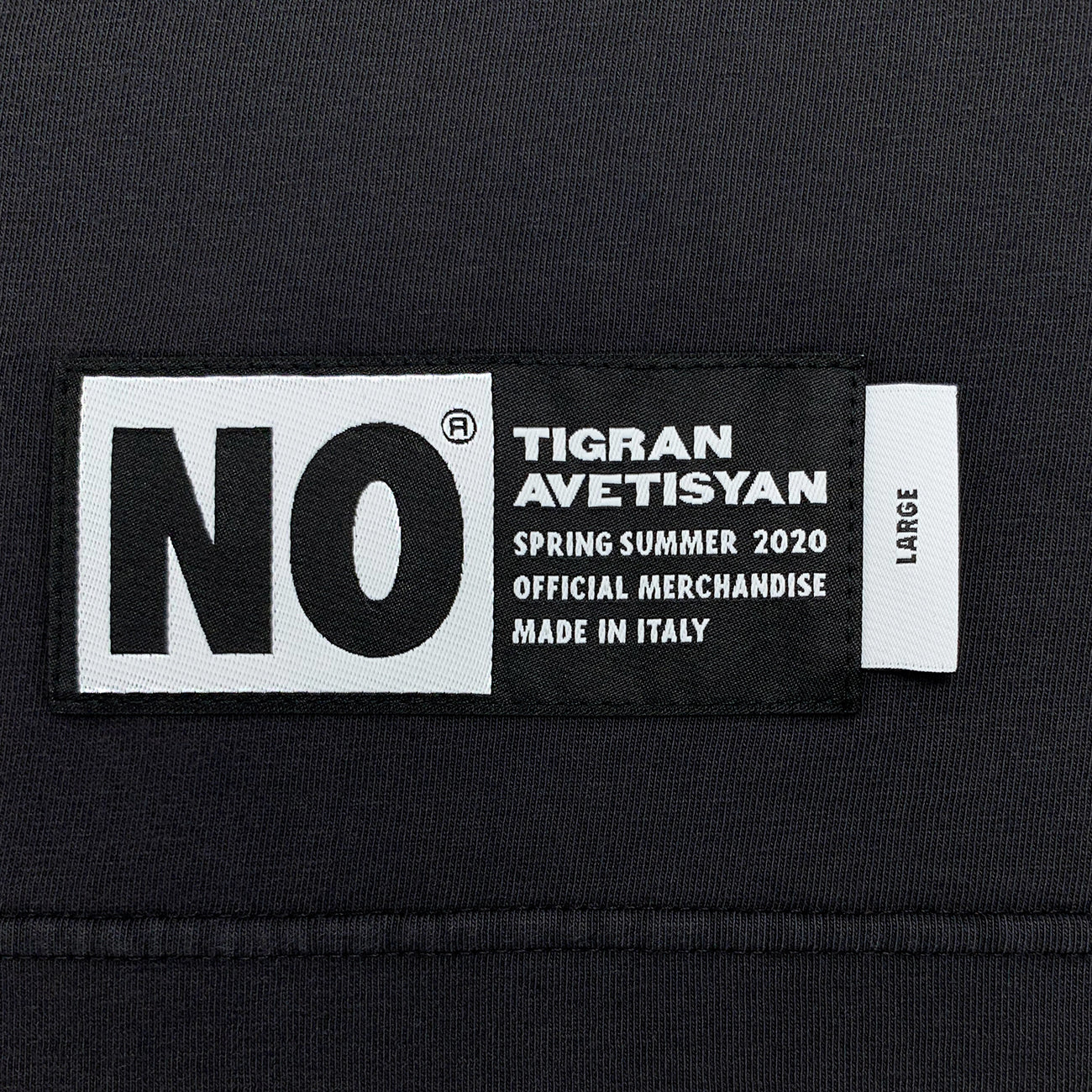 BASIC TEE [ THE WORLD IS NOT YOURS ] BLACK