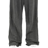 YUICHI INOUE CUT OF SWEAT PANTS BLACK
