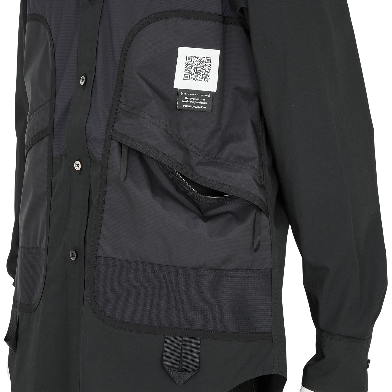 PORTABLE SHIRT BLACK
