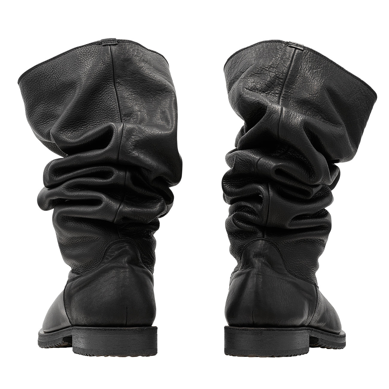 LEATHER BOOTS BLACK