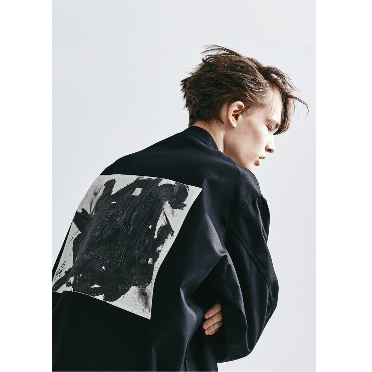 MILITARY BLOUSON BLACK - ALMOSTBLACK(オールモストブラック