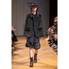 FAKE FUR JACKET CAPE BLACK