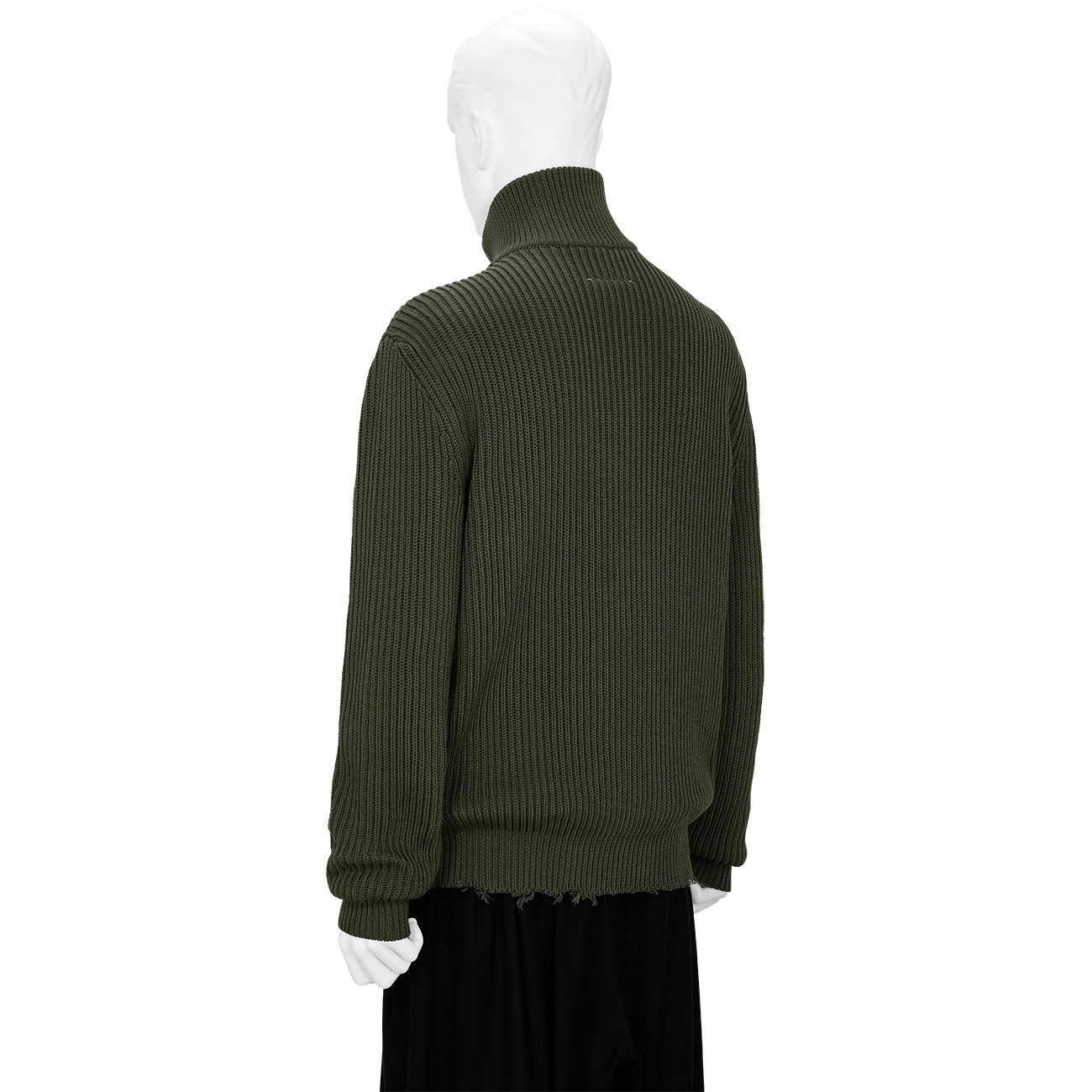 Martin Margiela マルジェラsilk混 ニット ポンチョ型 カーキ MYKITA+Maison Margiela サングラス 正規取扱通販 MMCRAFT004