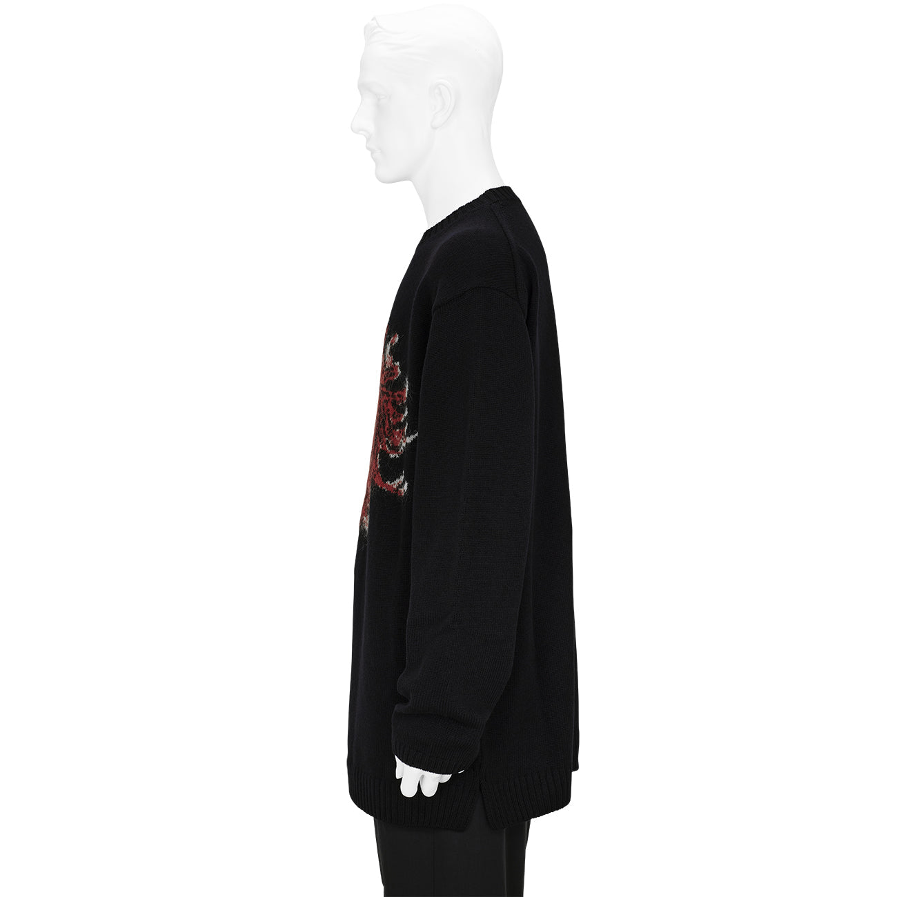 CREW NECK KNIT BLACK