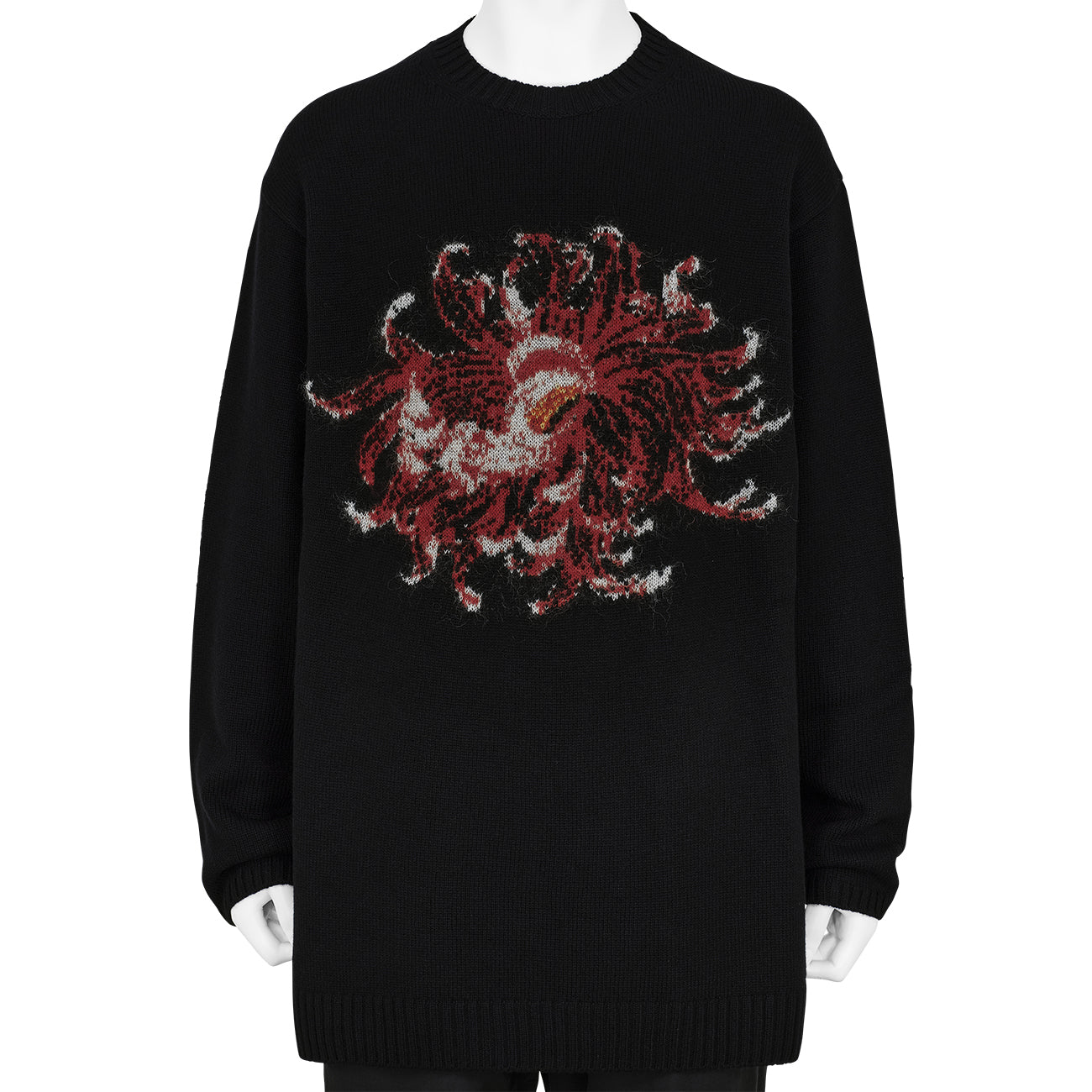 CREW NECK KNIT BLACK