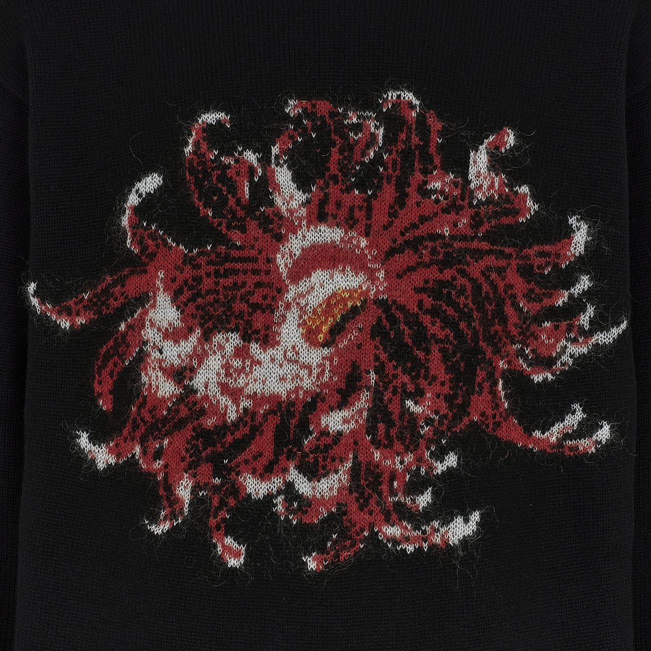 CREW NECK KNIT BLACK