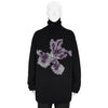 TURTLE NECK KNIT BLACK