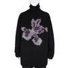 TURTLE NECK KNIT BLACK