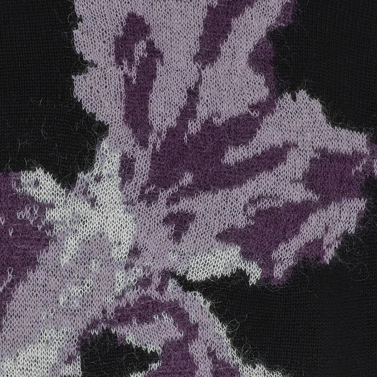 TURTLE NECK KNIT BLACK
