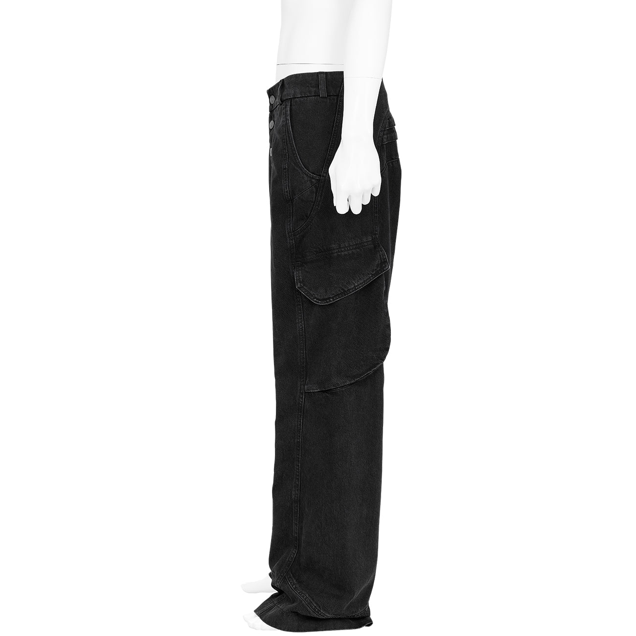 BEZIER TROUSERS SHUNGITE BLACK