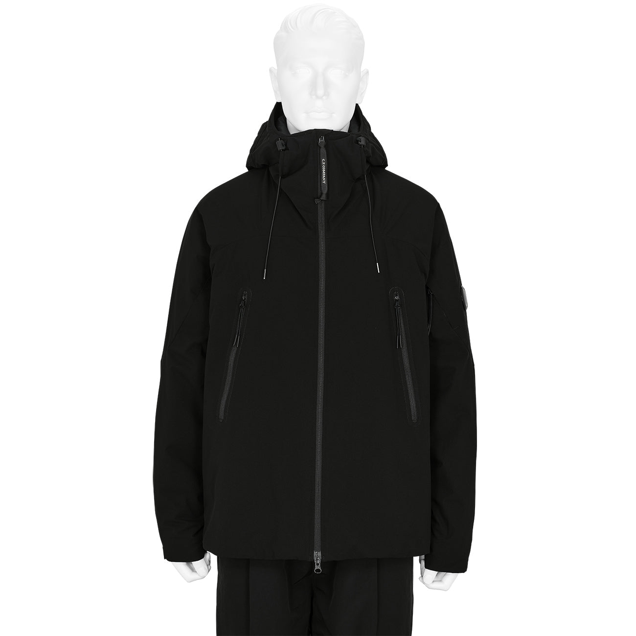 PRO-TEK HOODED JACKET BLACK