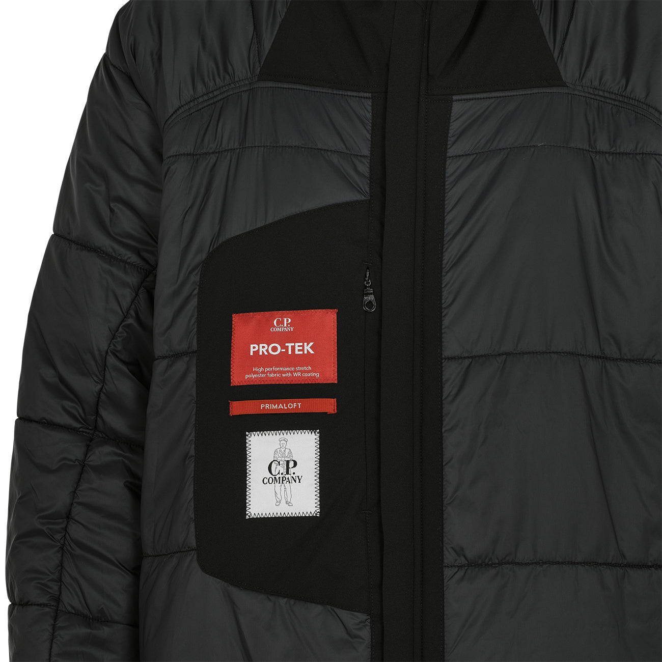 PRO-TEK HOODED JACKET BLACK