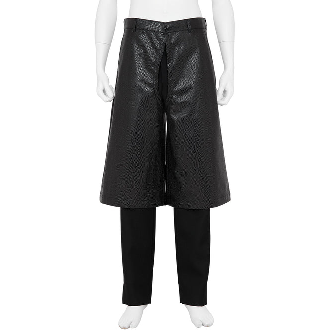 SNAKE SHORTS BLACK