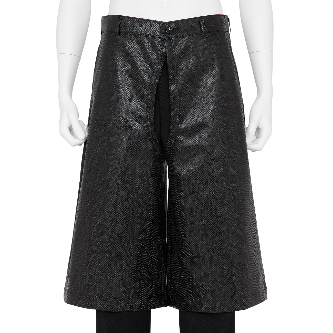 SNAKE SHORTS BLACK