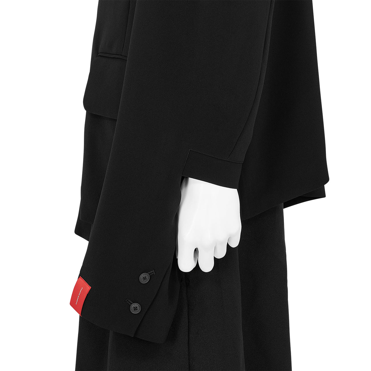 RED LABEL GRAFFITI JACKET BLACK