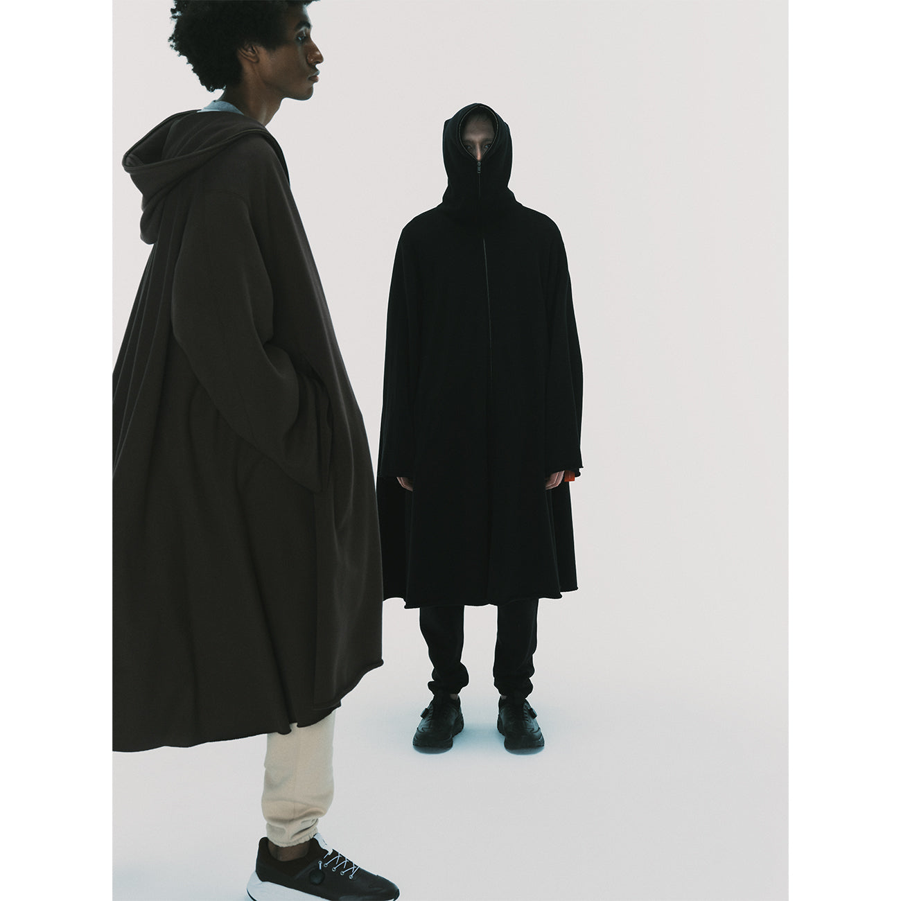 RED LABEL FULL ZIP HOODIE BLACK