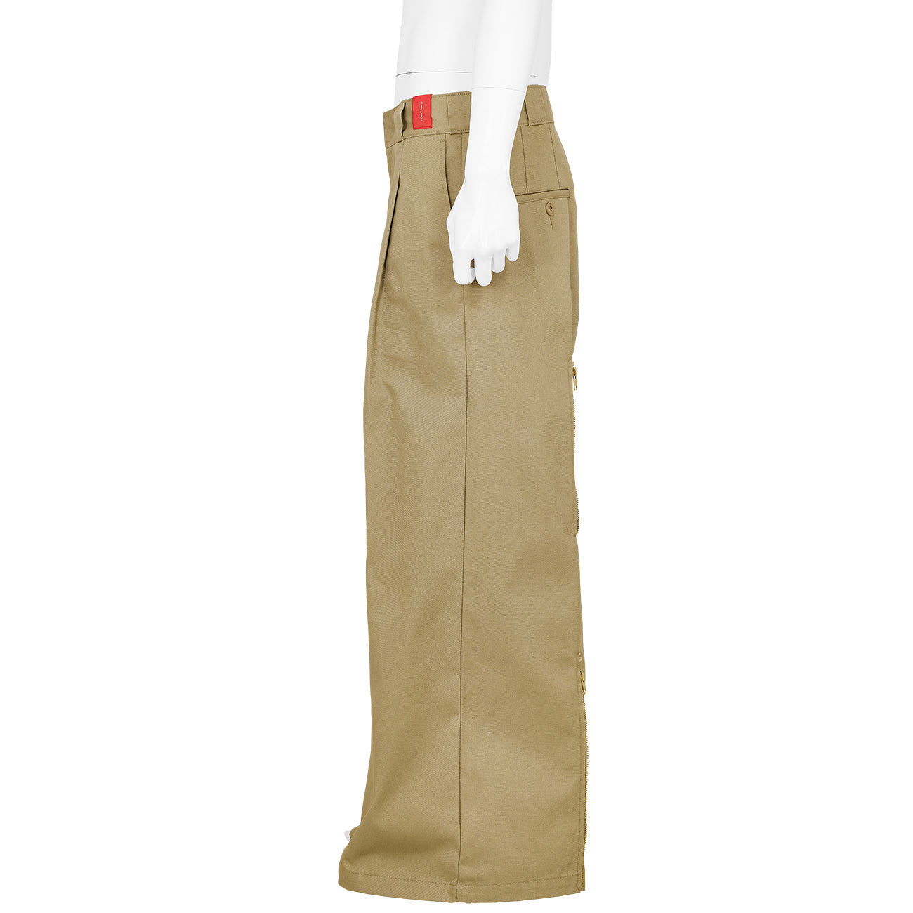 DICKIES REVERSE BAGGY CHINO PANTS BEIGE