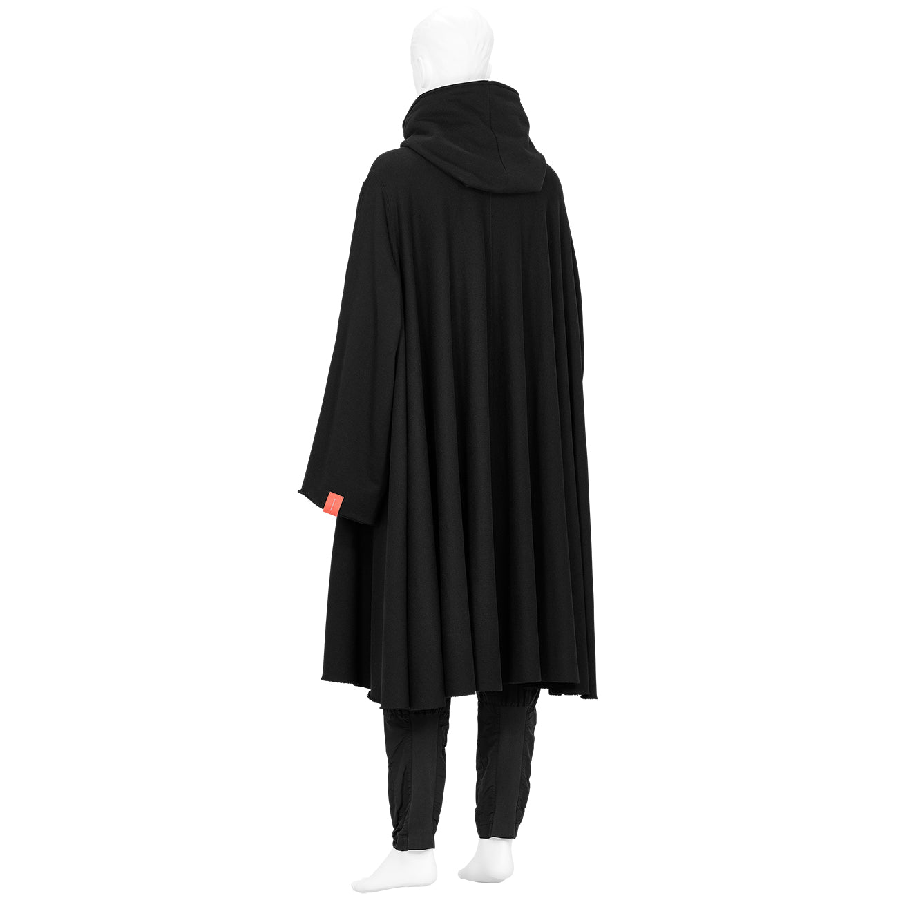RED LABEL FULL ZIP HOODIE BLACK