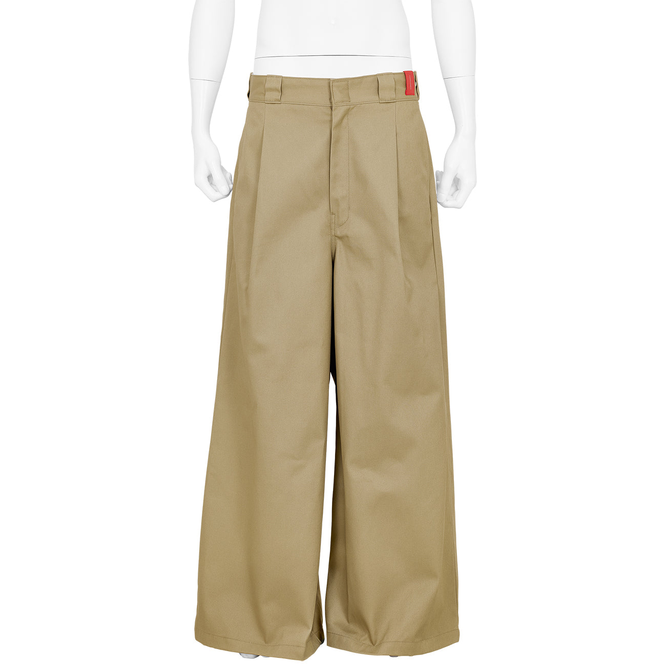 DICKIES REVERSE BAGGY CHINO PANTS BEIGE